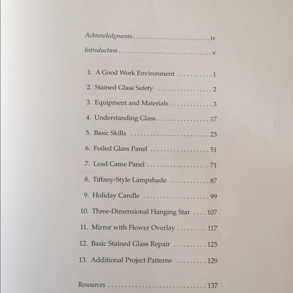 Basic Stained Glass Making Book - Picture 2 of 5